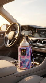 USB Baby Bottle Warmer Sleeve , Smart Temperature Control | Perfect 37°C Every Time