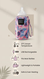 USB Baby Bottle Warmer Sleeve , Smart Temperature Control | Perfect 37°C Every Time